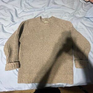 The Fisherman Sweater Taylor Stitch - Natural Waffle